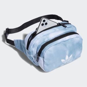 NWT Unisex One Size Adidas Originals Sport Waist Bag In Sky Blue